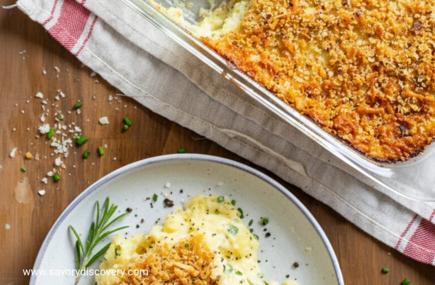 Creamy Christmas Potato Bake