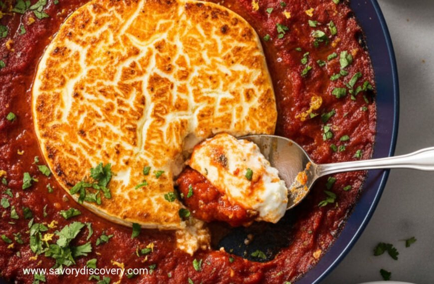 Creamy Goat Cheese Holiday Bake