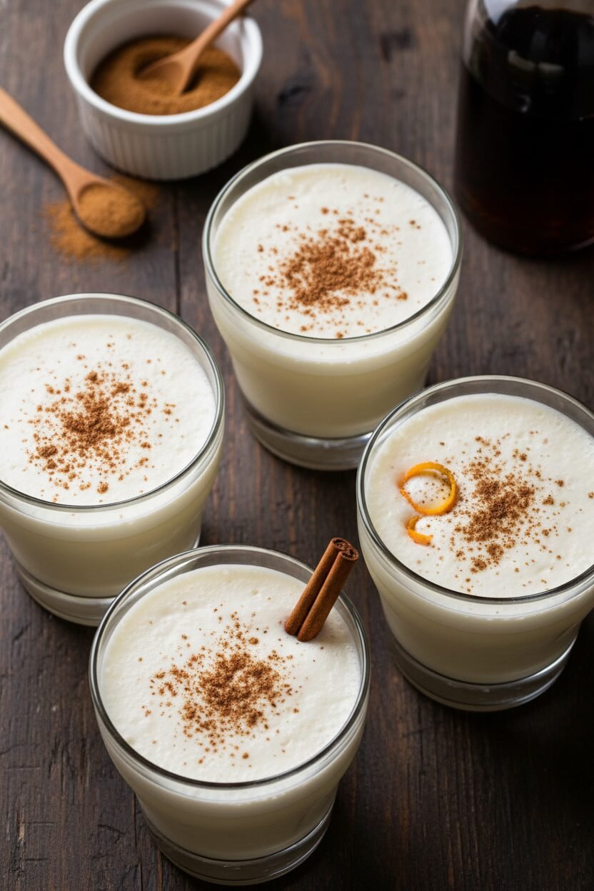 Creamy Holiday Cheer Eggnog