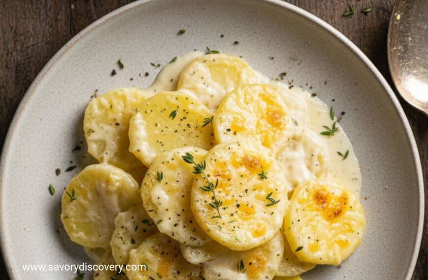 Creamy Holiday Scalloped Potato Bake