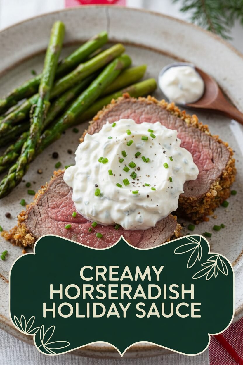 Creamy Horseradish Holiday Sauce