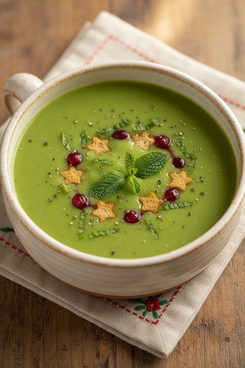 Creamy Pea Soup Christmas