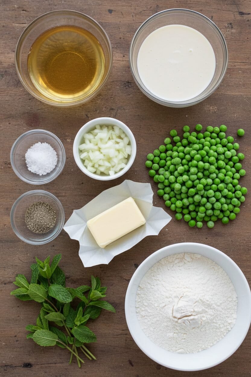 Creamy Pea Soup Christmas