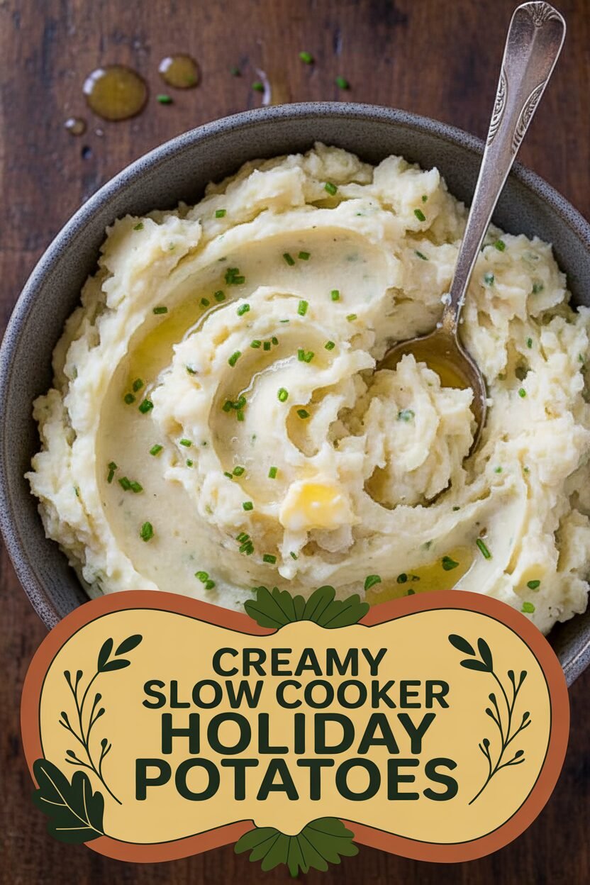 Creamy Slow Cooker Holiday Potatoes