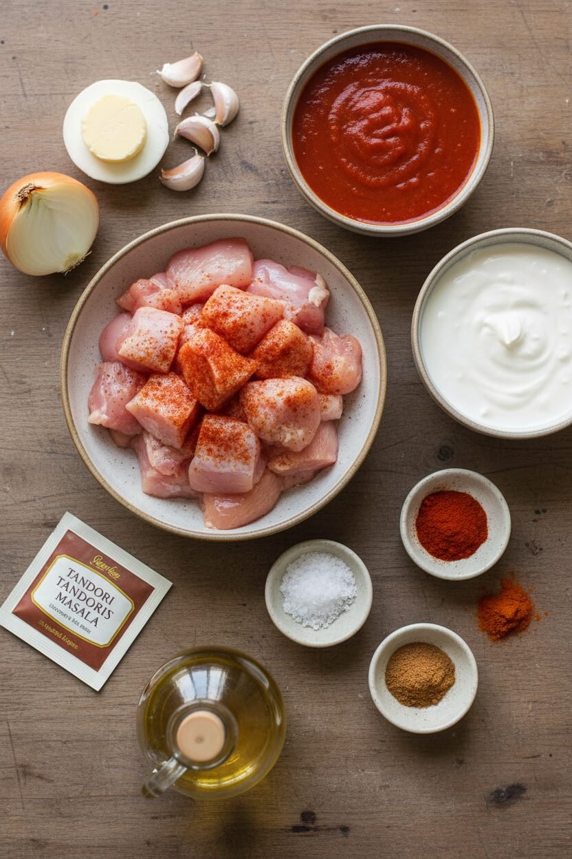 Creamy Spiced Christmas Chicken Delight