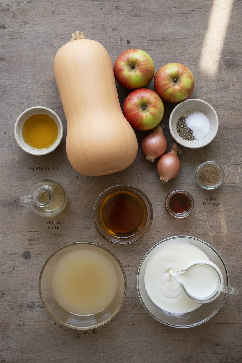 Creamy Winter Squash Soup Noel