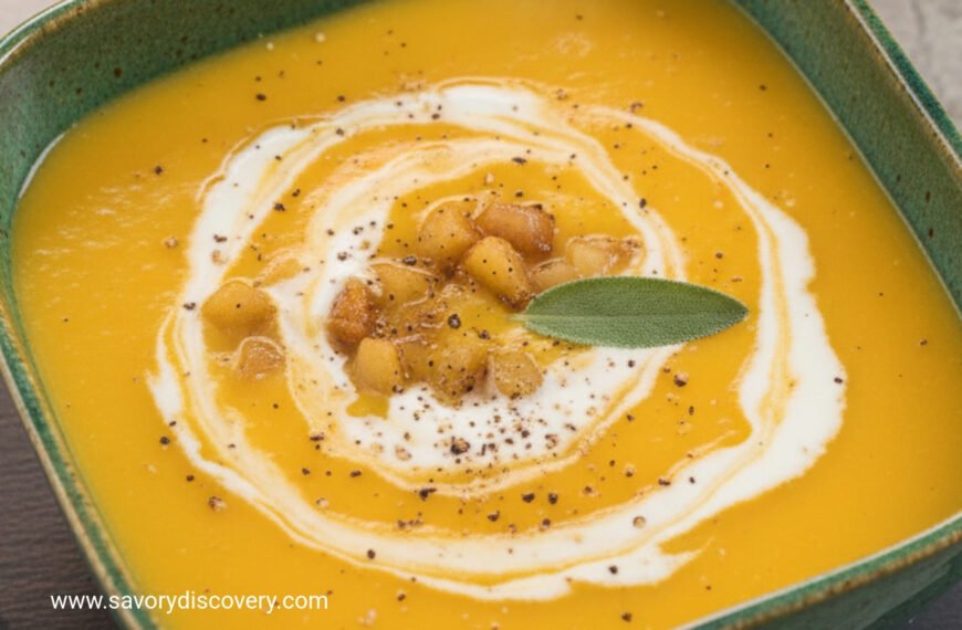 Creamy Winter Squash Soup Noel