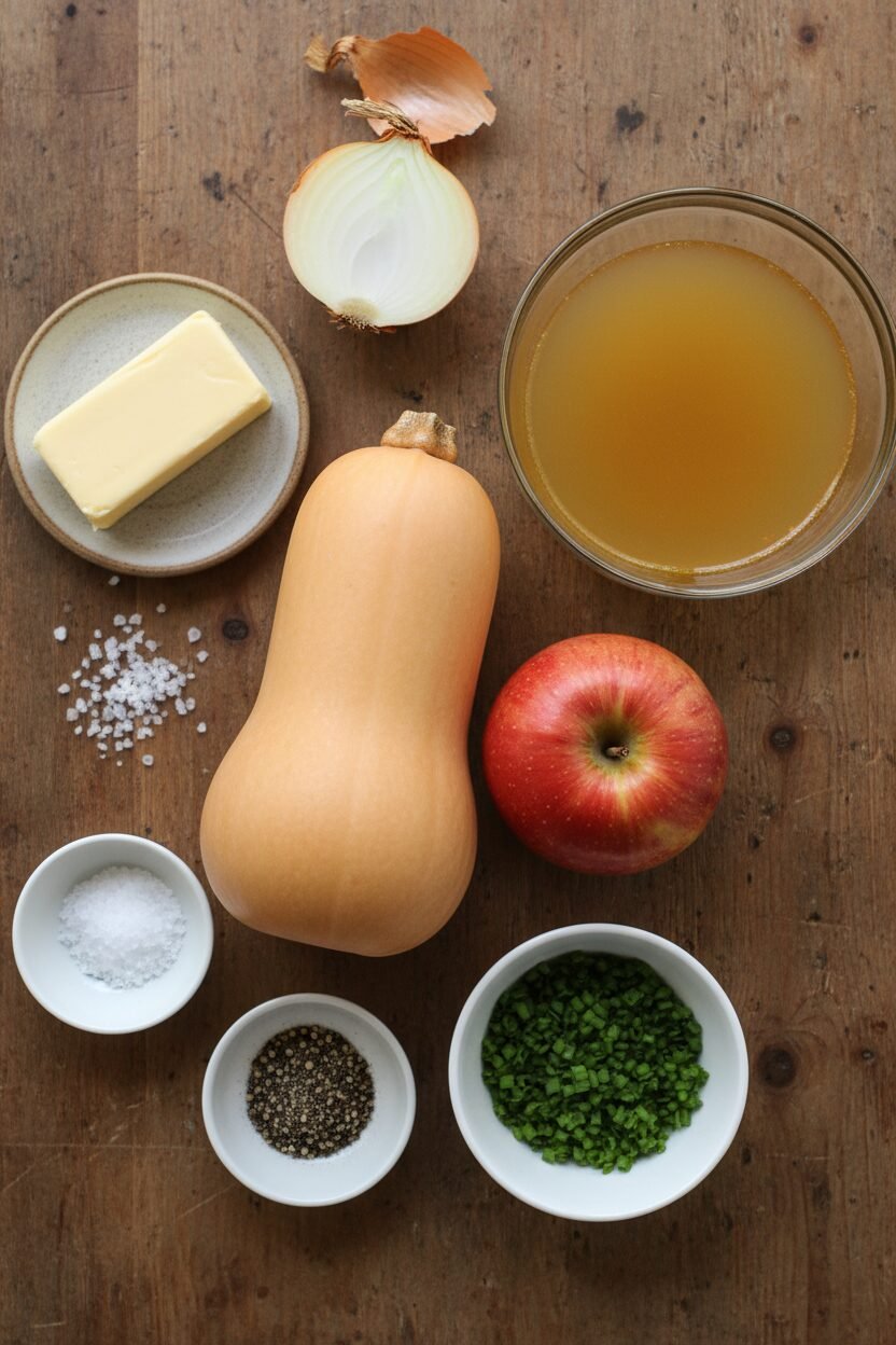 Creamy Winter Squash and Apple Slow-Cooker Soup