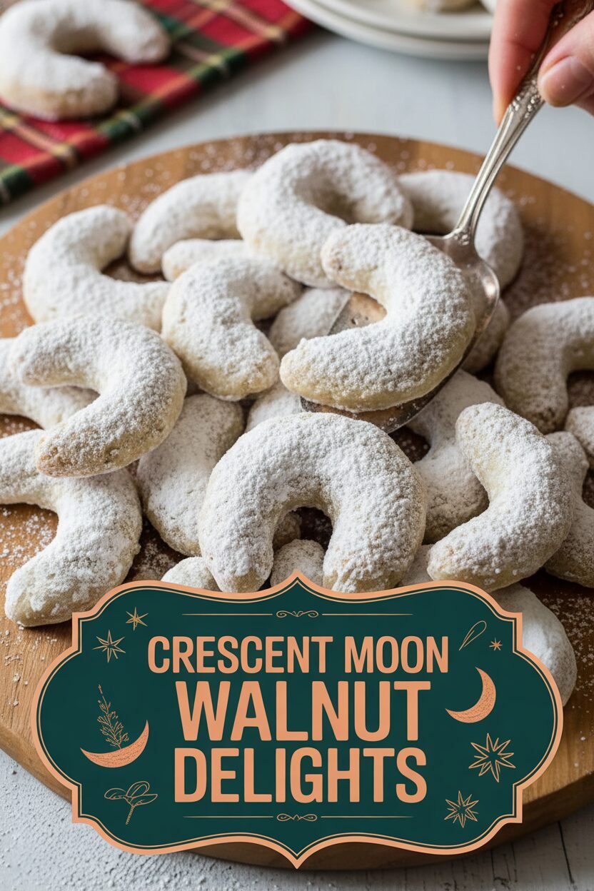 Crescent Moon Walnut Delights