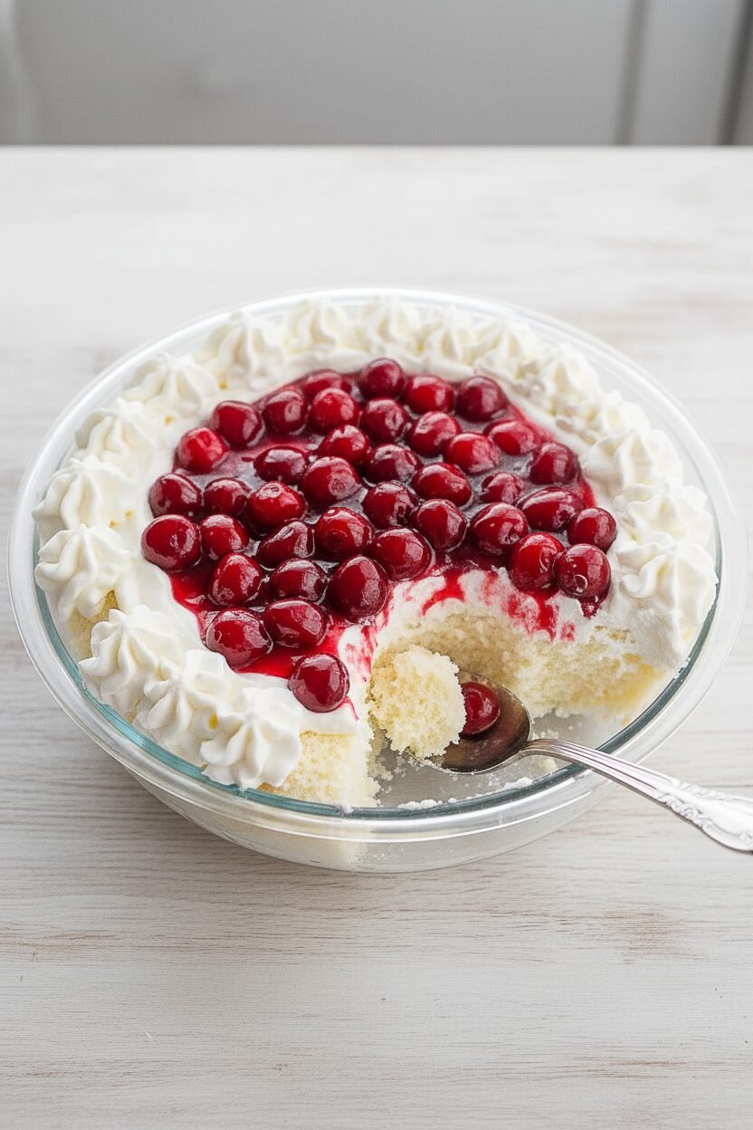 Crimson Berries on a Frosted Bough