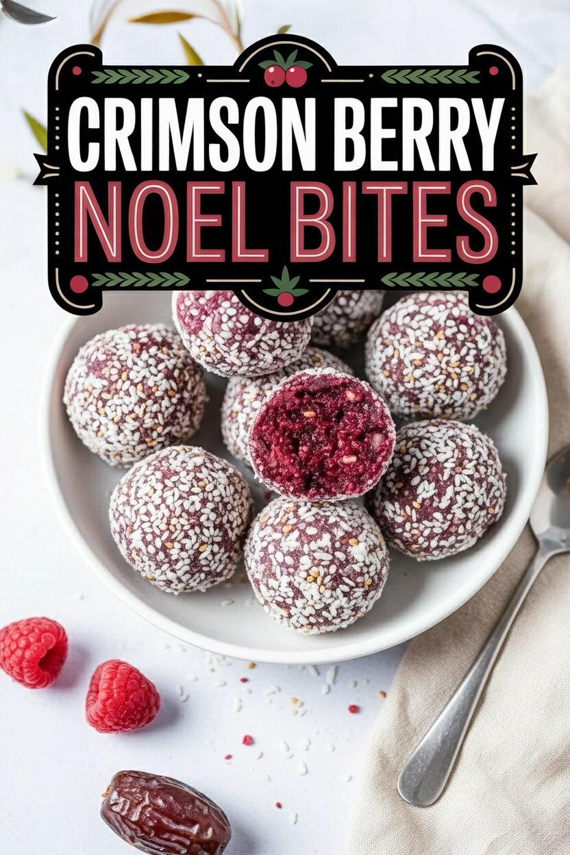 Crimson Berry Noel Bites