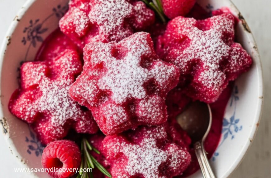 Crimson Snowflake Sorbet Noel