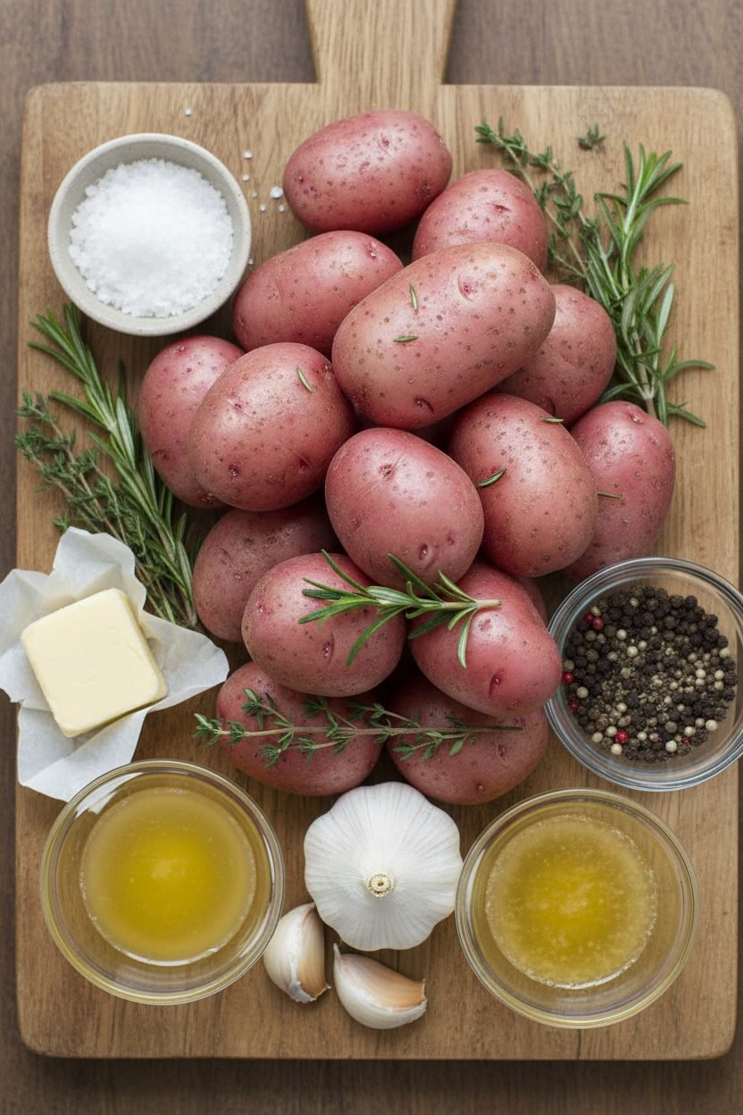 Crispy Golden Christmas Potato Crown