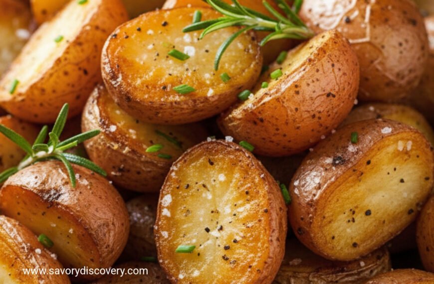 Crispy Golden Christmas Potato Roast