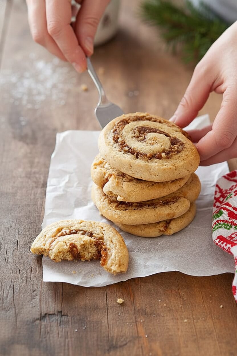 Date Filled Christmas Roll Up Delights