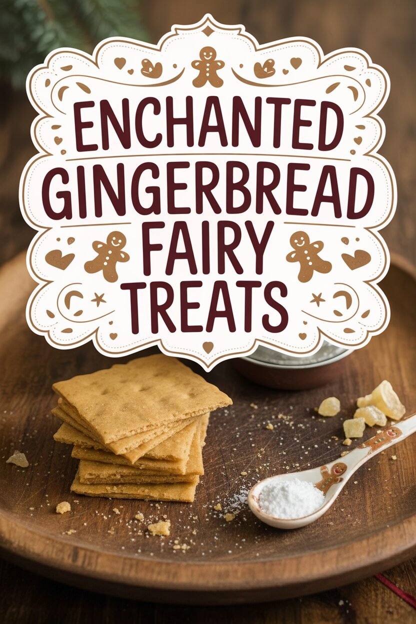 Enchanted Gingerbread Fairy Treats