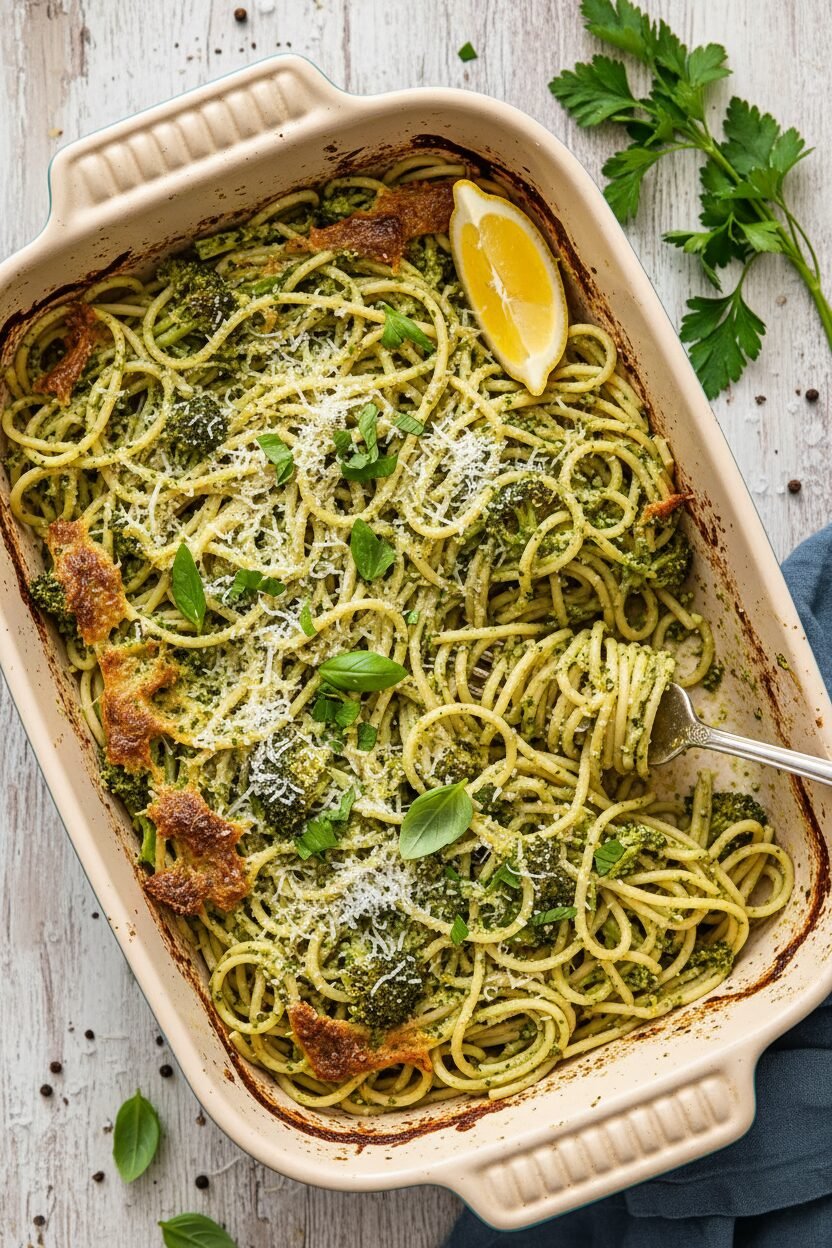 Evergreen Pesto Pasta