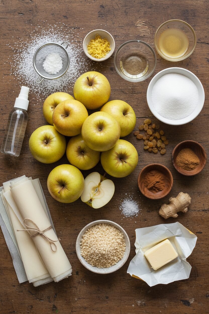 Festive Apple Strudel Holiday Delight