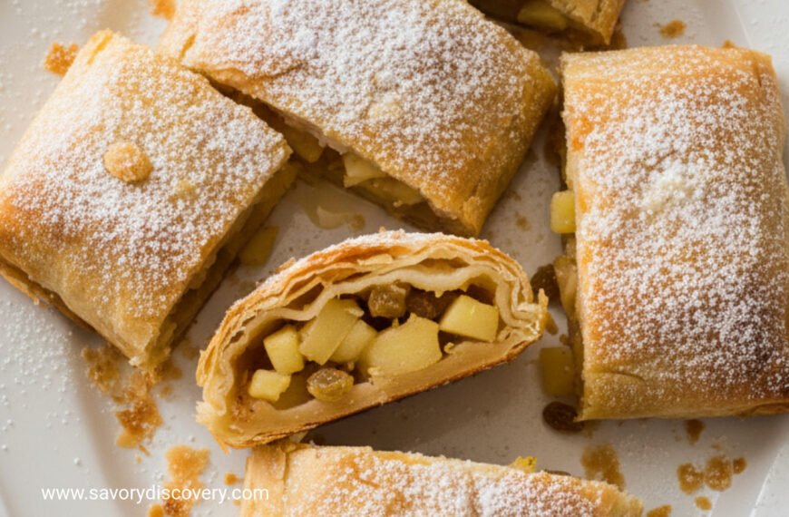 Festive Apple Strudel Holiday Delight