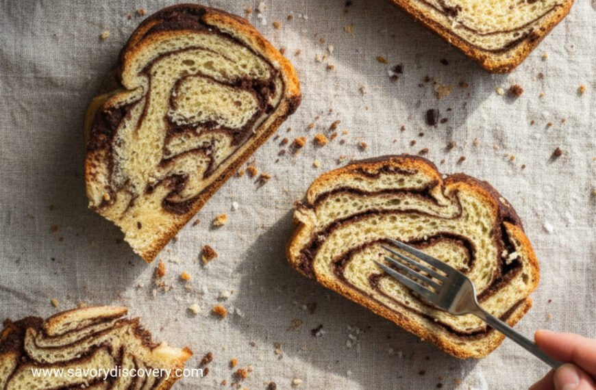 Festive Chocolate Braided Dutch Oven Bread