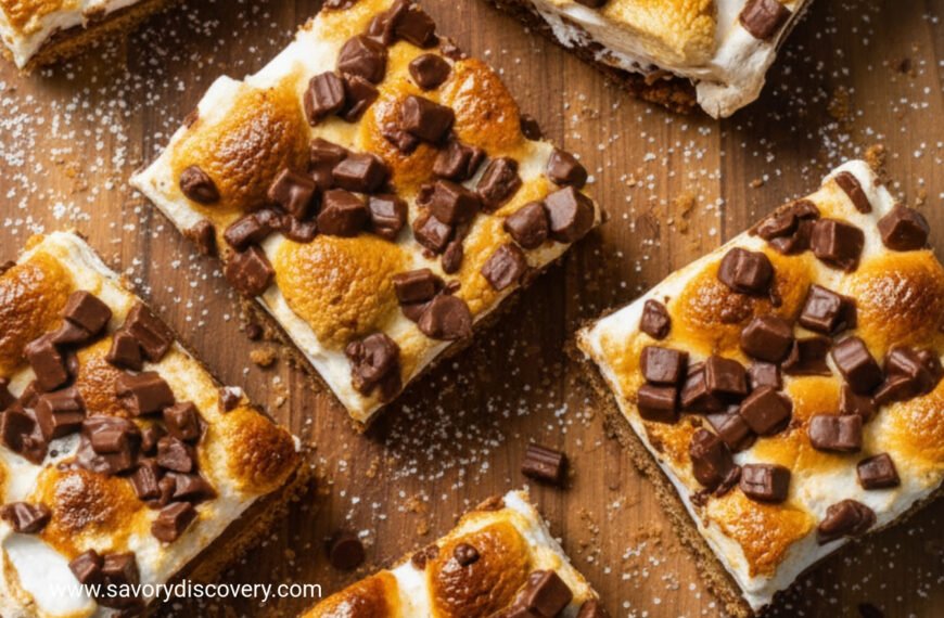 Festive Chocolate Marshmallow Graham Bars