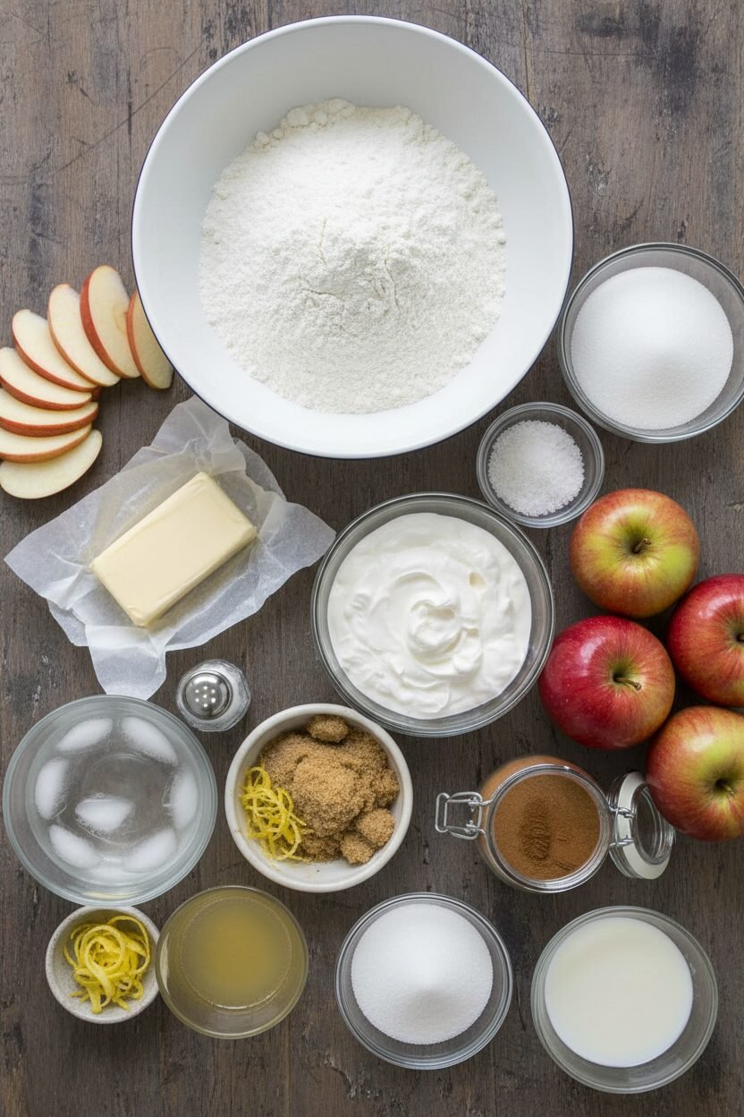 Festive Deep-Dish Apple Holiday Pie