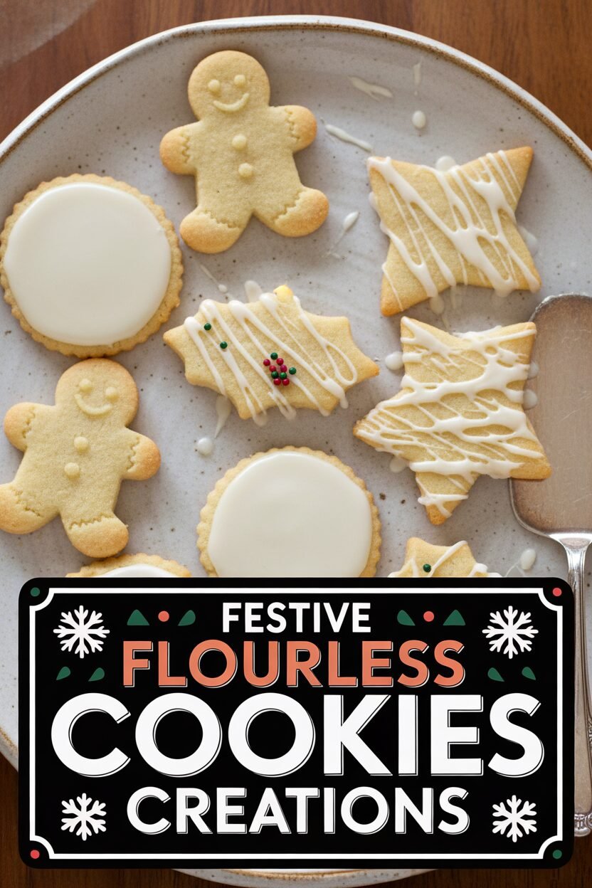 Festive Flourless Cookie Creations