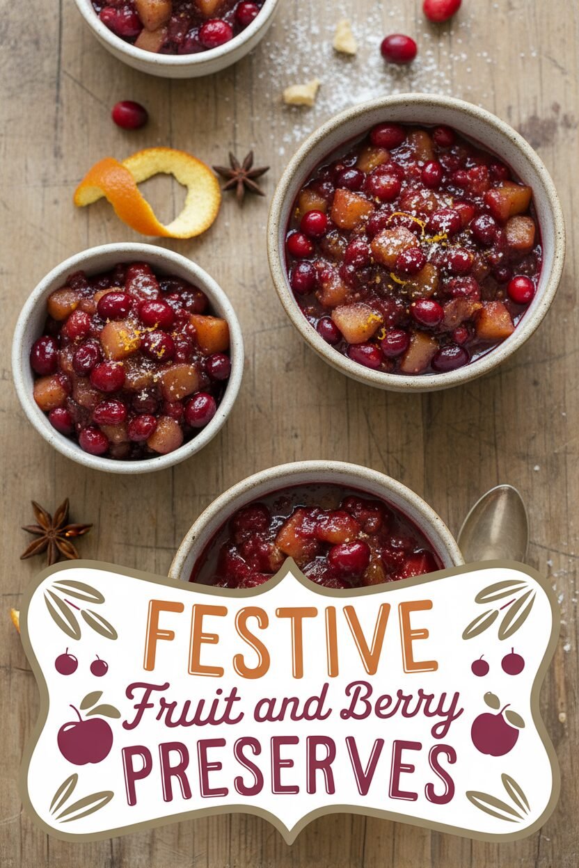 Festive Fruit and Berry Preserves