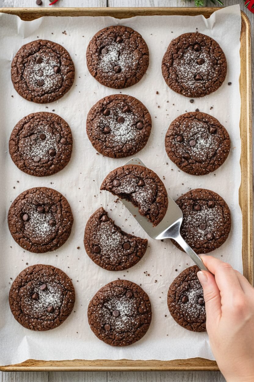 Festive Fudge Chocolate Cookie