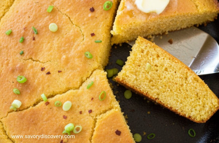 Festive Gluten-Free Skillet Cornbread