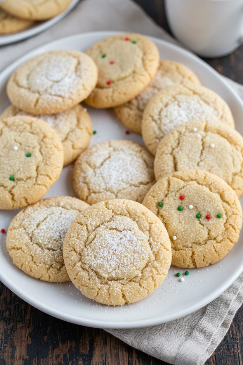 Festive Gluten Free Sugar Cookie Delights