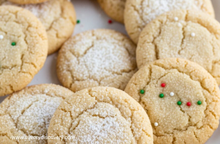 Festive Gluten Free Sugar Cookie Delights