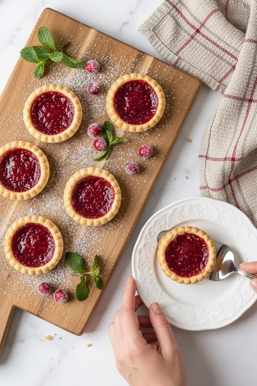 Festive Jam Tartlets