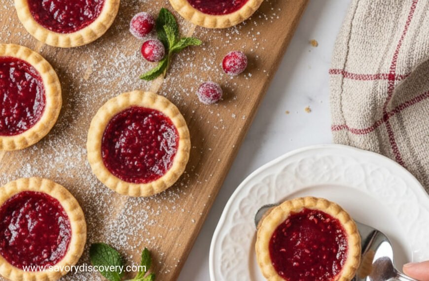 Festive Jam Tartlets