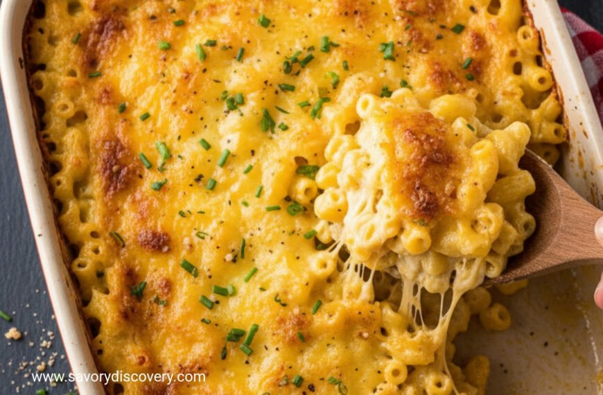 Festive Mac and Cheese Bake