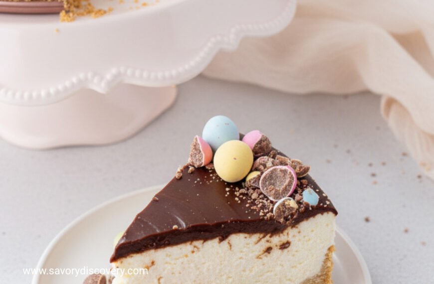 Festive Mini Egg No-Bake Cheesecake