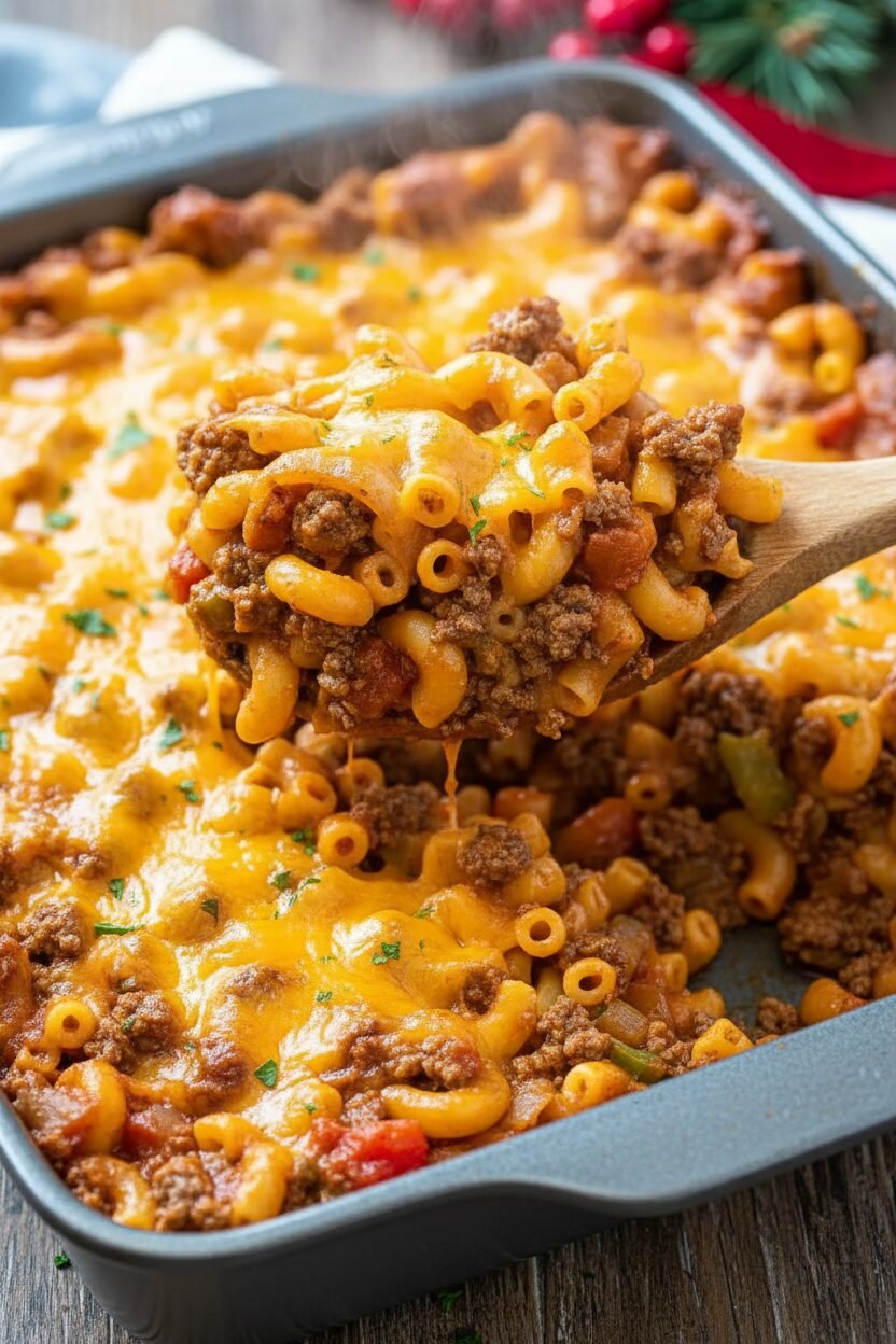 Festive Noodle Casserole