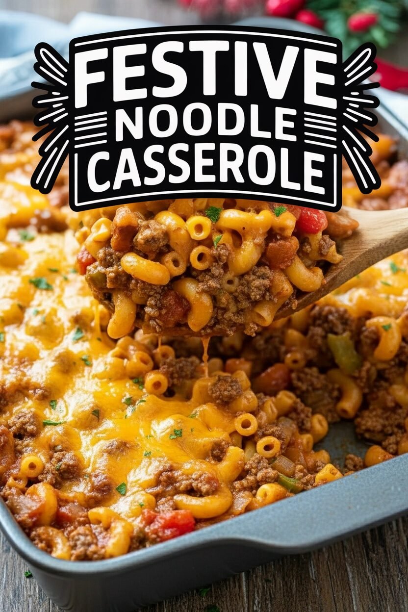 Festive Noodle Casserole