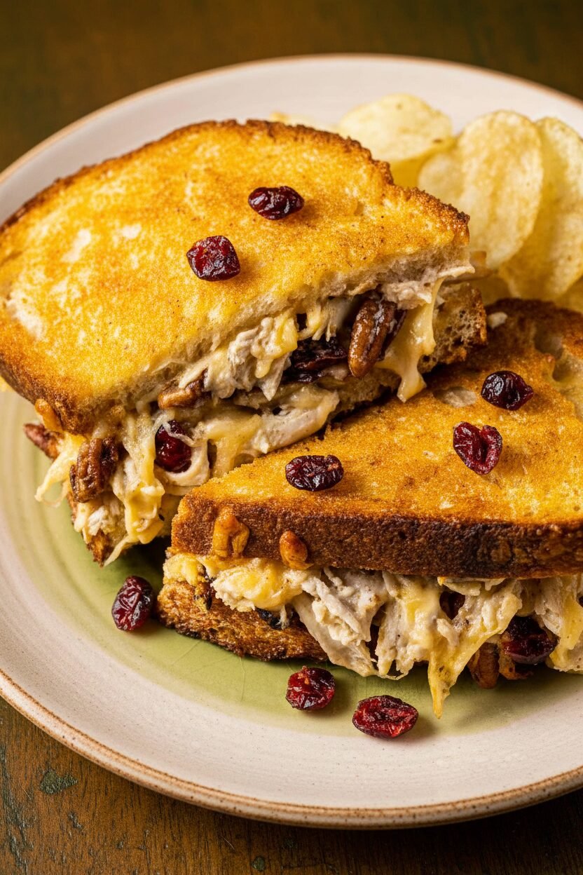 Festive Turkey Salad Melts