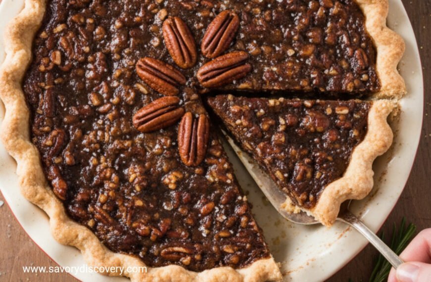 Festive Vegan Pecan Pie