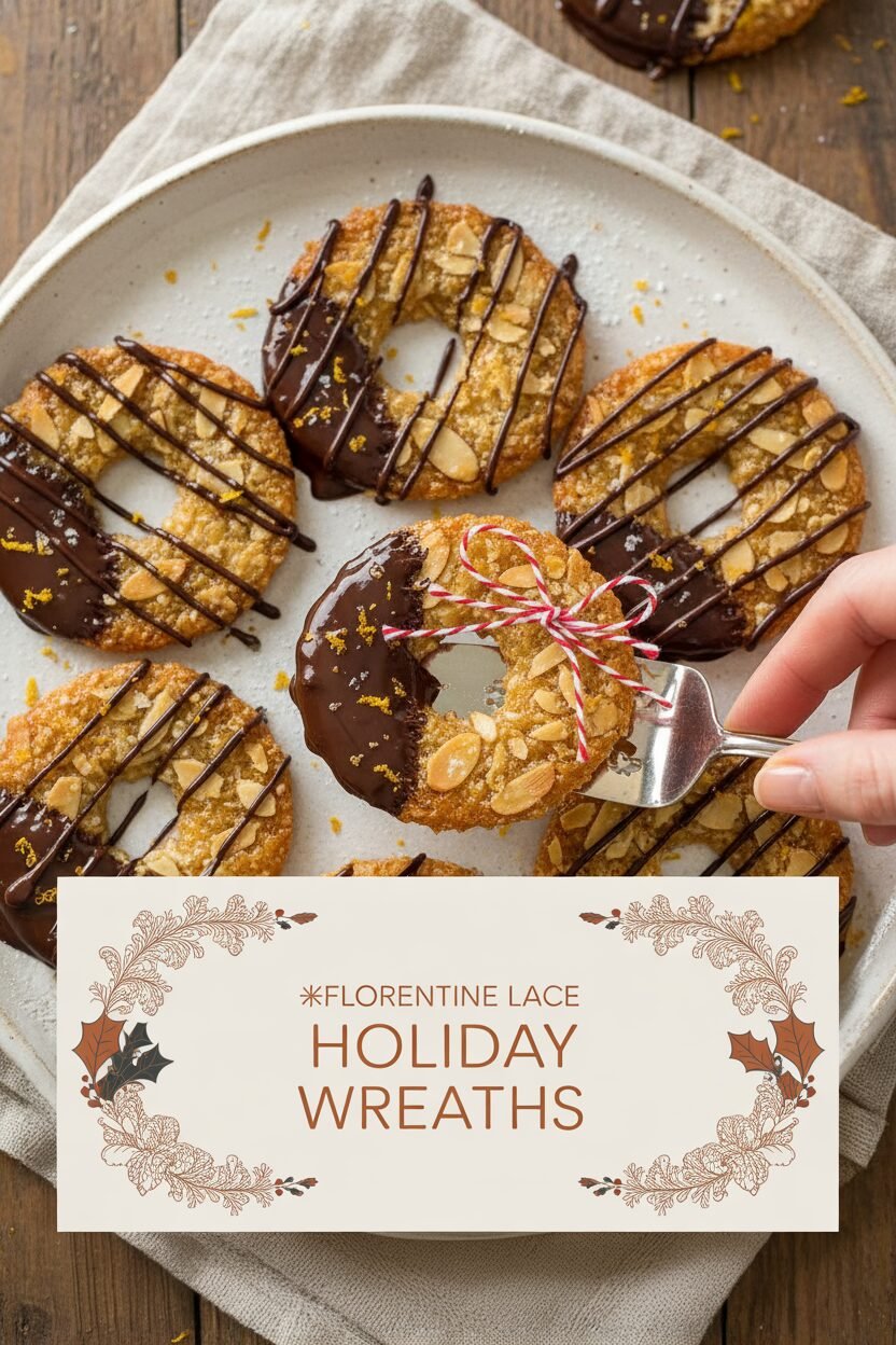 Florentine Lace Holiday Wreaths