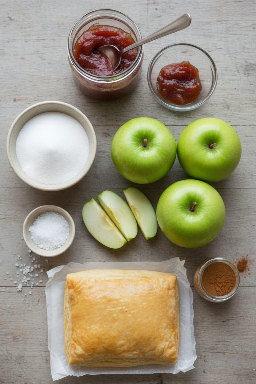 Frosted Apple Turnover Holiday Wreath