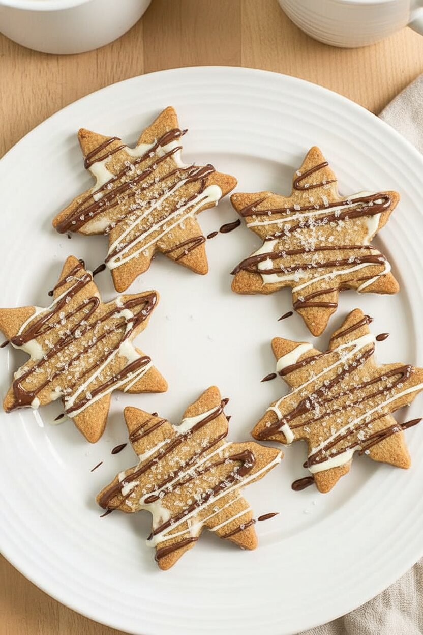 Frosted Mocha Snowflake Delights