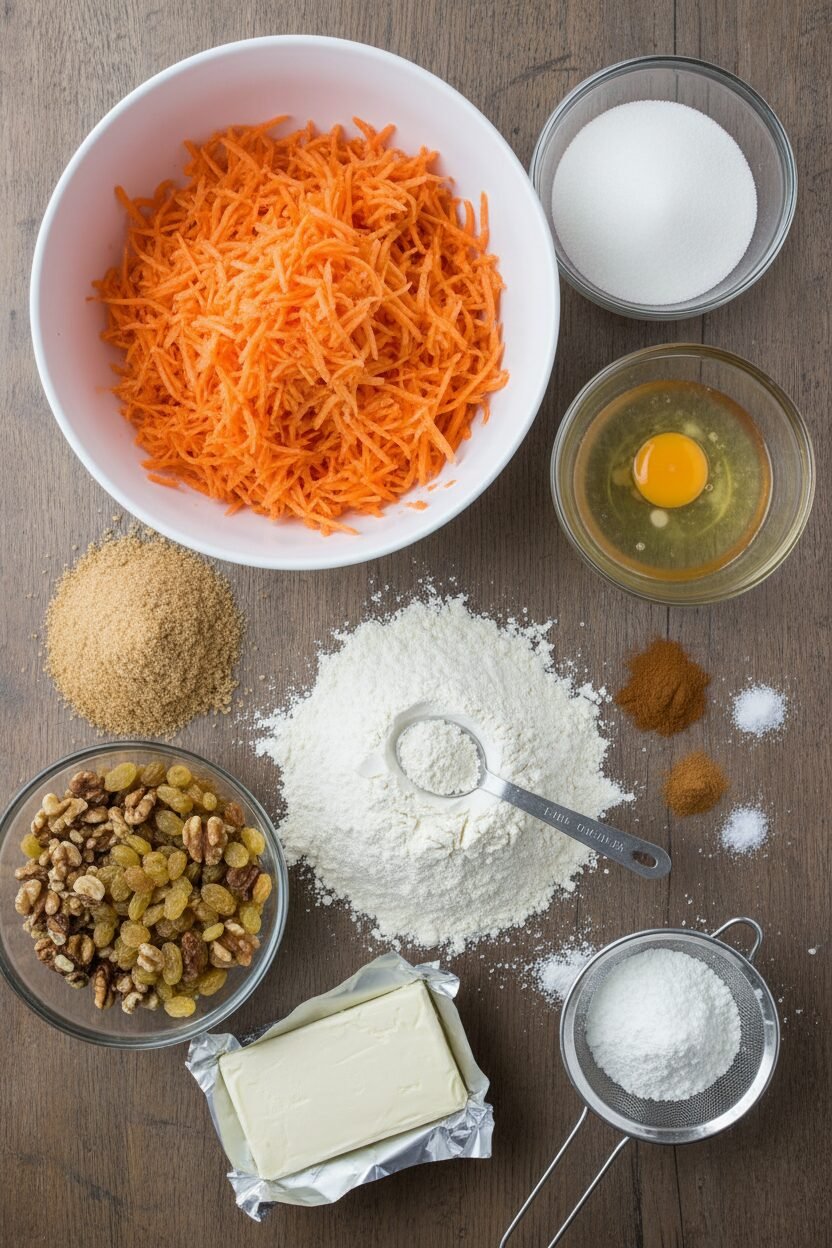 Frosted Spiced Carrot Cookie Bites