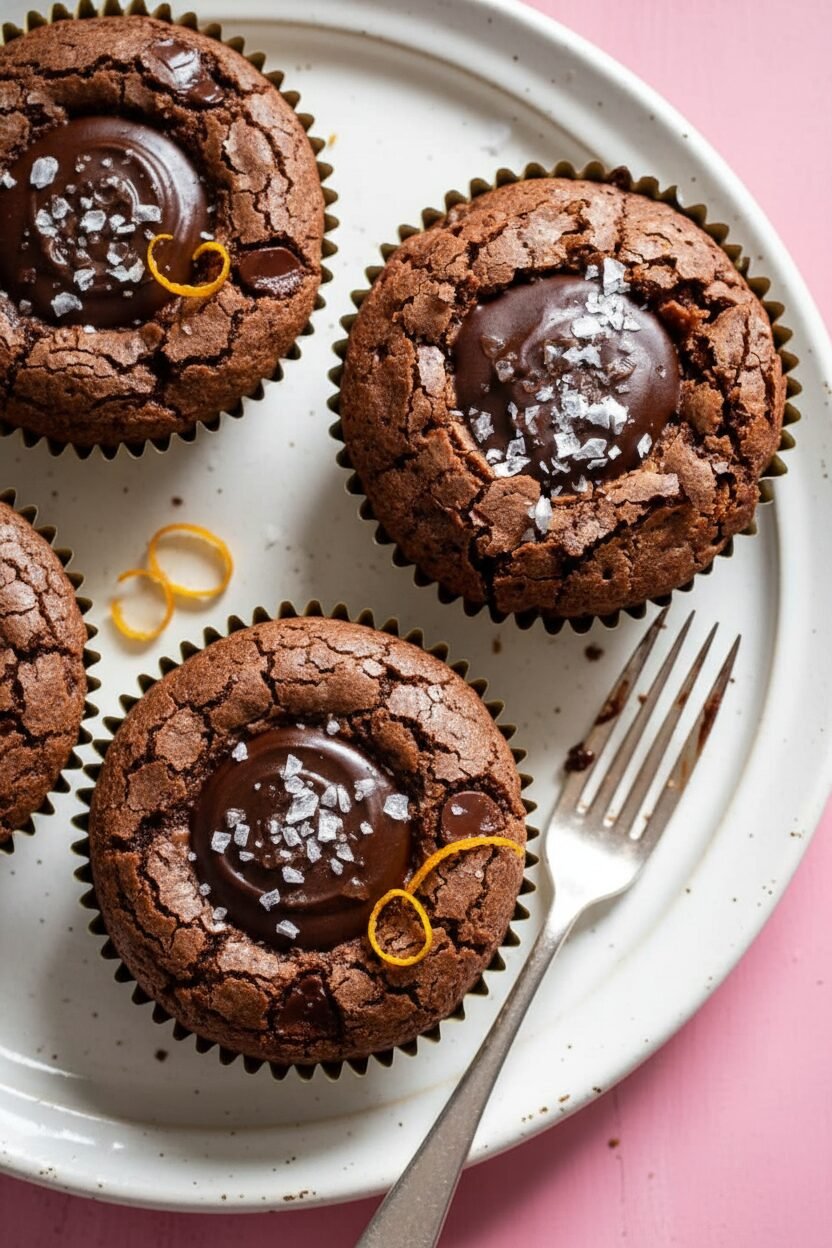 Fudgy Chocolate Noel Brownies