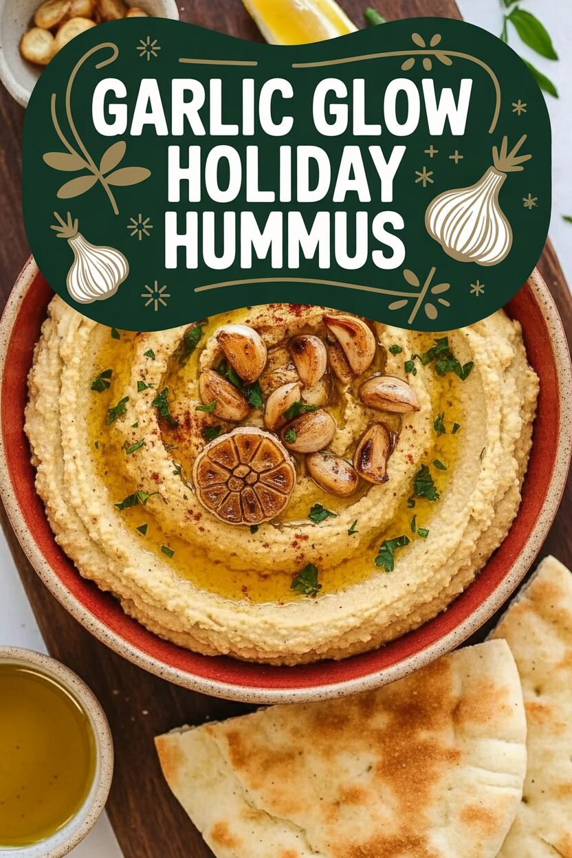 Garlic Glow Holiday Hummus