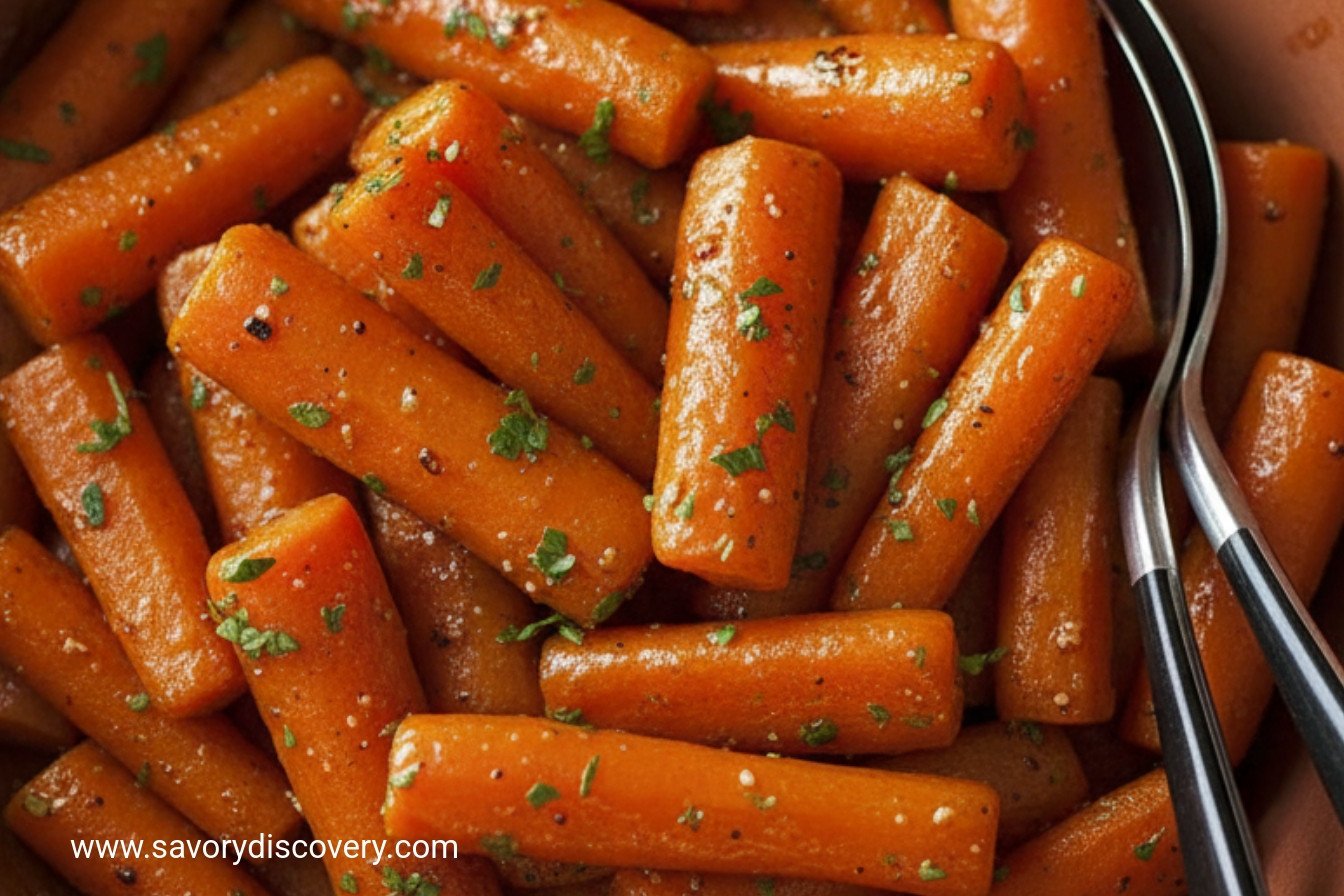 Glazed Holiday Carrots with Candied Shine