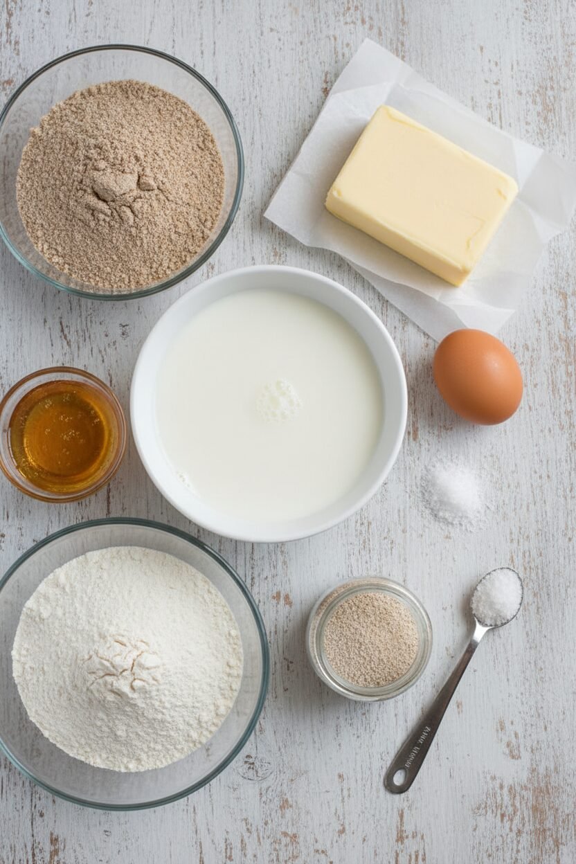 Golden Honey Wheat Christmas Rolls