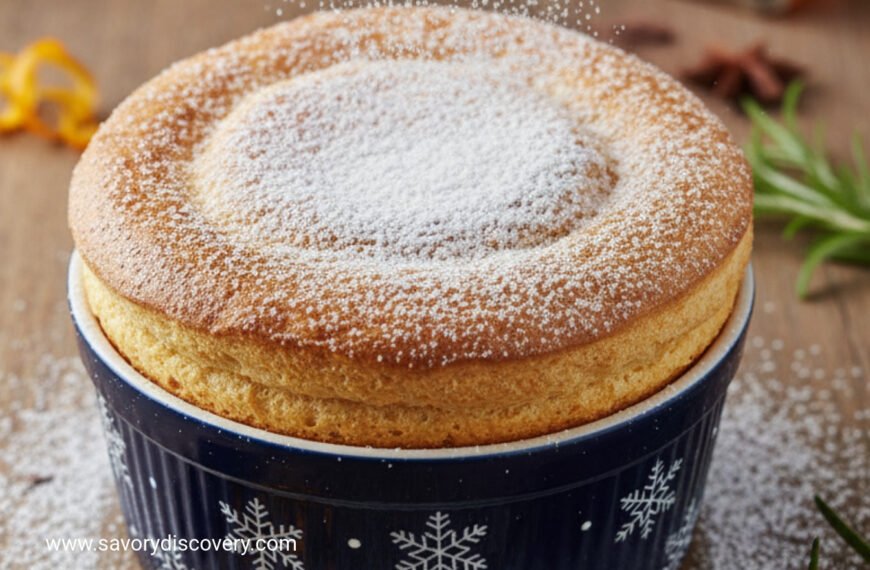 Grand Marnier Christmas Souffle Delight