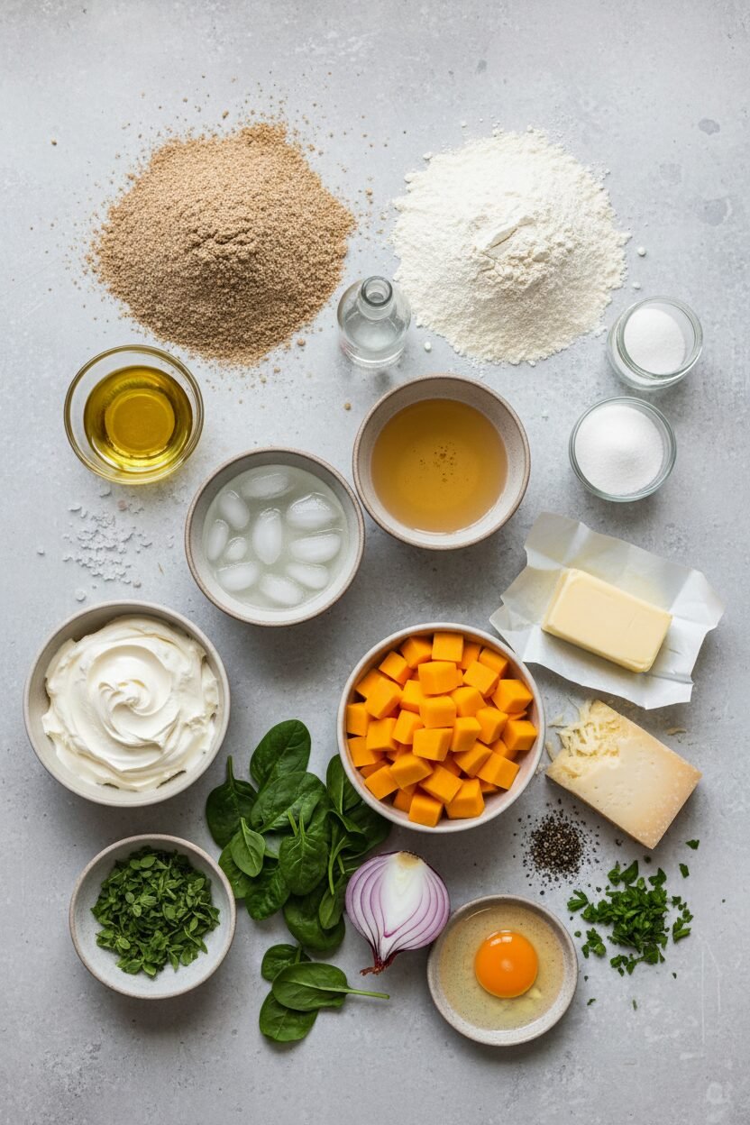 Gruyère and Butternut Squash Holiday Galette